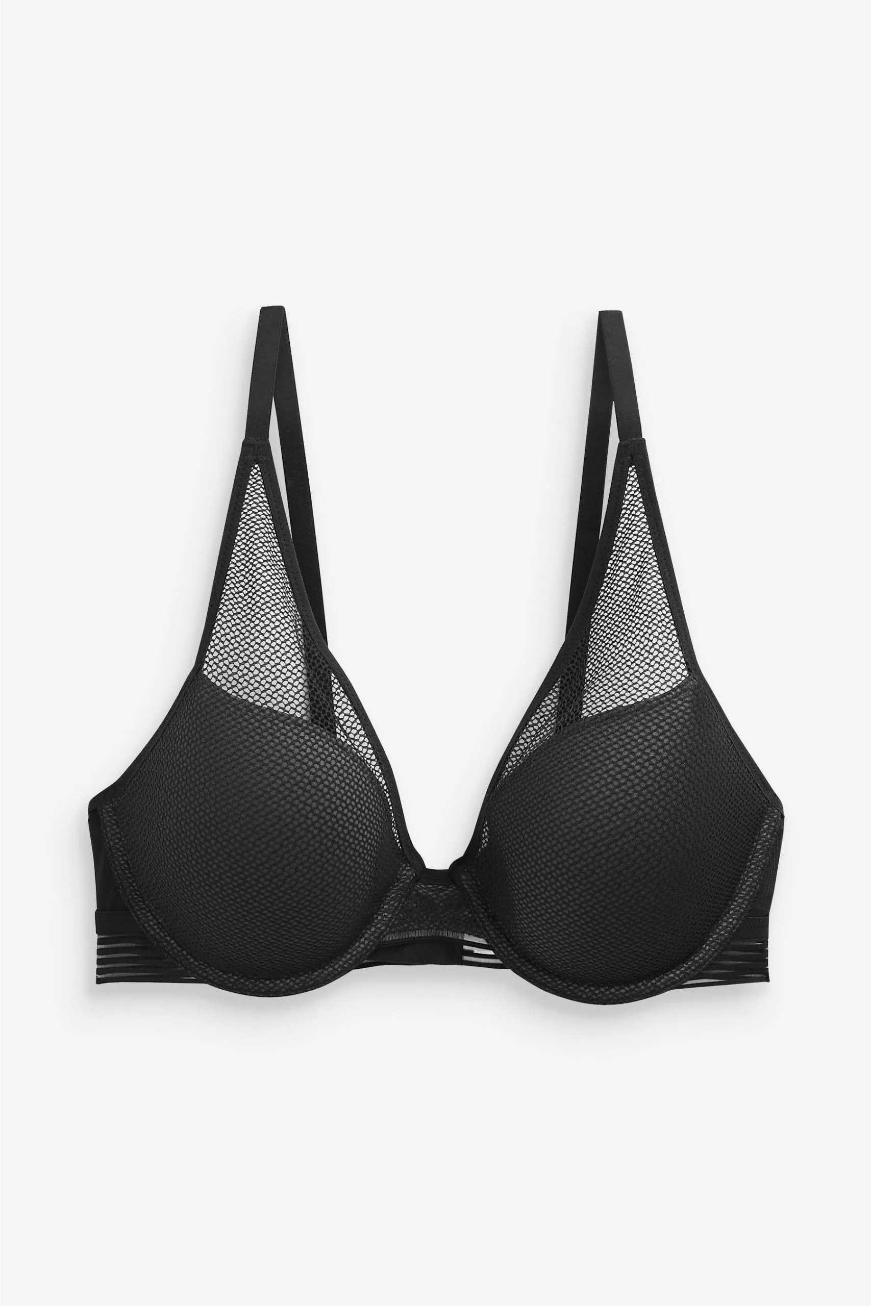 Triumph® Black Infinite Sensation Wired Half Cup Padded Bra 4 Triumph® Black Infinite Sensation Wired Half Cup Padded Bra - Image 4