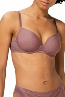 Triumph Brown Vivid Spotlight Wired Half Padded Bra