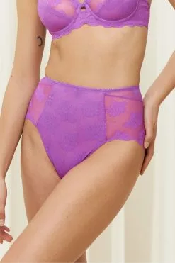 Triumph Purple Amourette 300 Summer Highwaist Panty Briefs