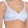 Triumph White Elasti Cross + Cotton Non Wired Bra