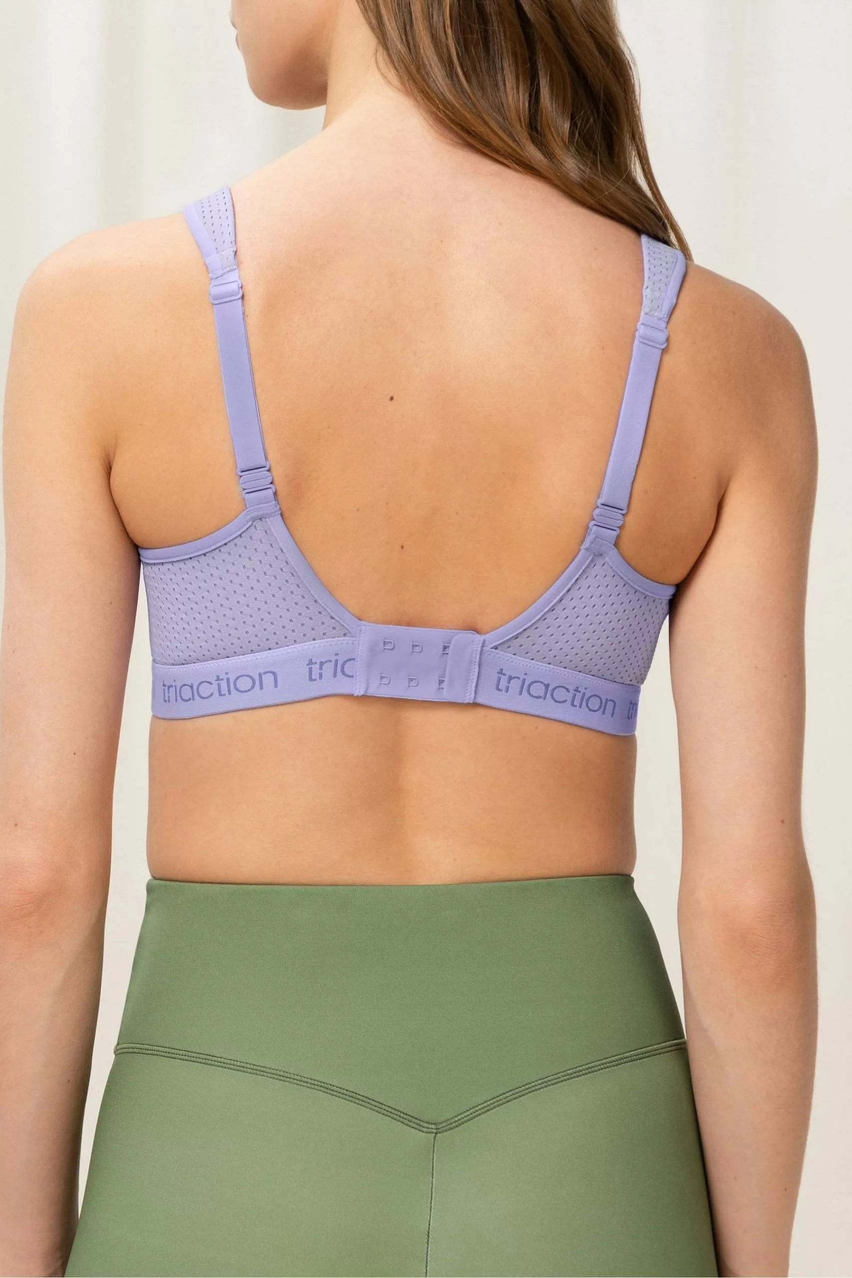 Triumph Purple Triaction Energy Lite EX Sports Bra 2 Triumph Purple Triaction Energy Lite EX Sports Bra - Image 2