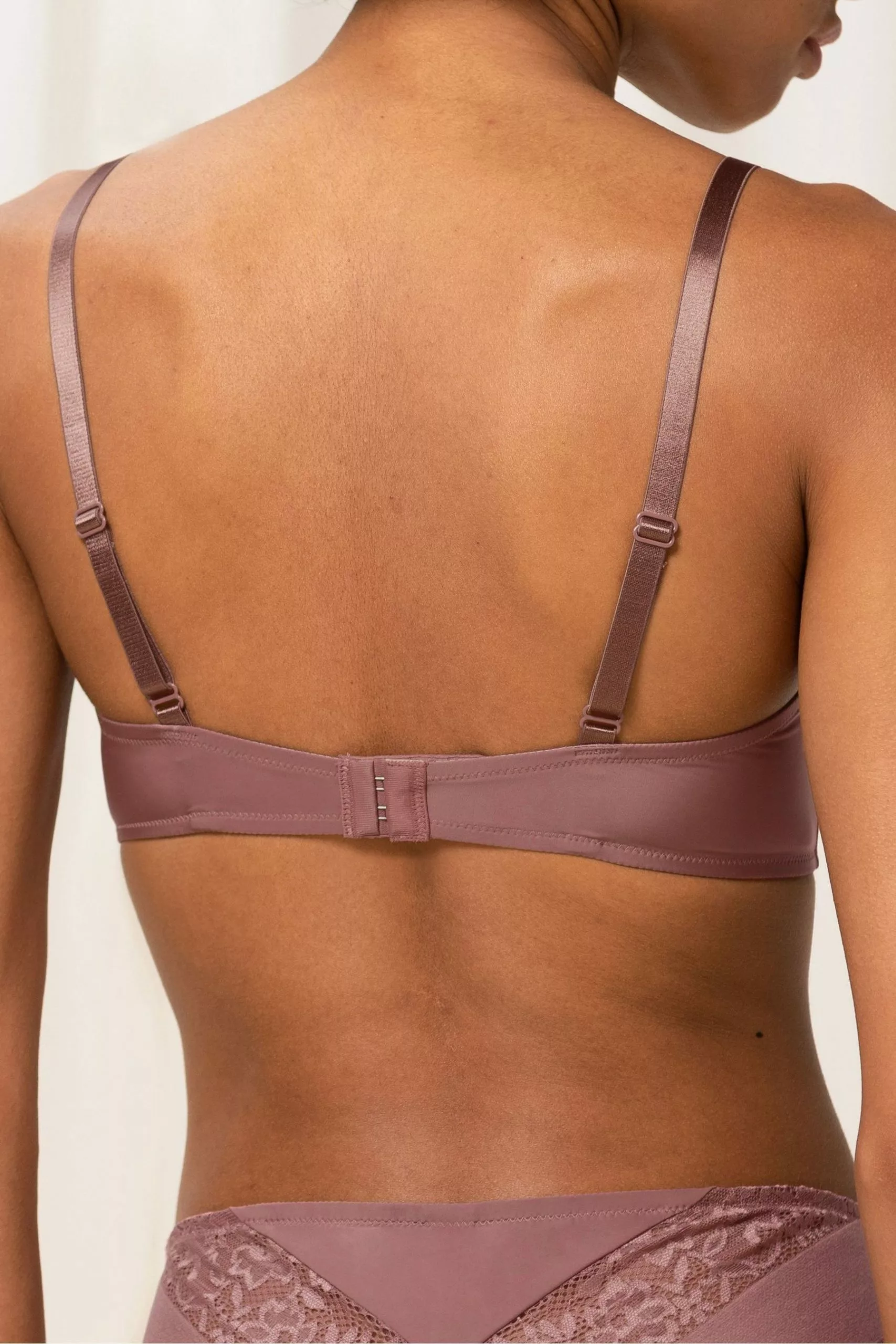 Triumph Brown Vivid Spotlight Non Wired Bra 2 Triumph Brown Vivid Spotlight Non Wired Bra - Image 2