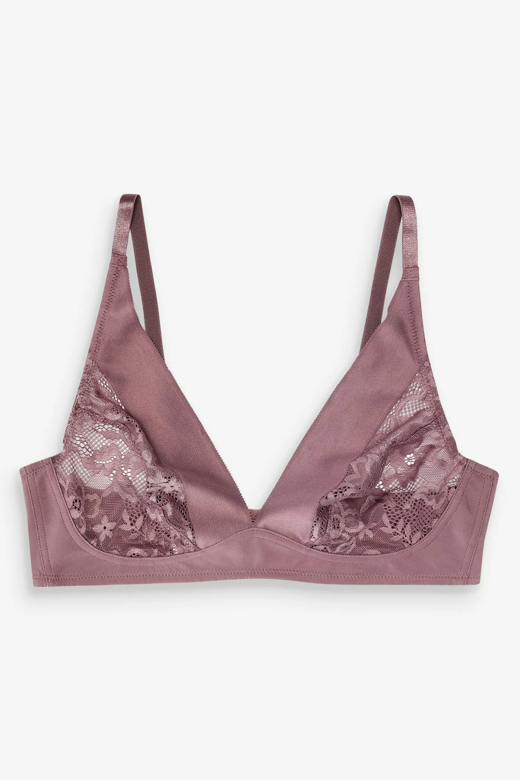 Triumph Brown Vivid Spotlight Non Wired Bra 3 Triumph Brown Vivid Spotlight Non Wired Bra - Image 3