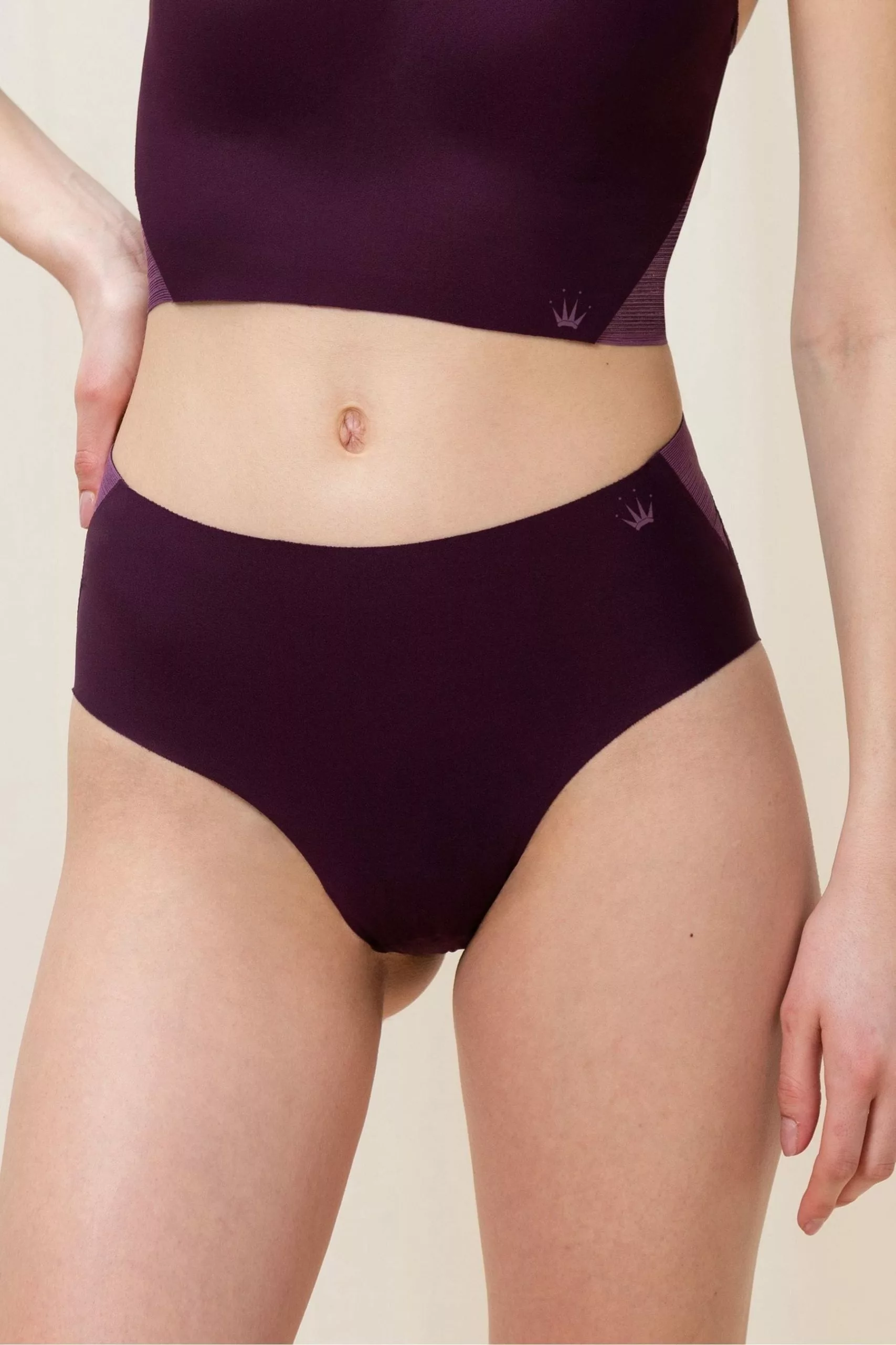 Triumph Purple Flex Smart Maxi Briefs 1 Triumph Purple Flex Smart Maxi Briefs