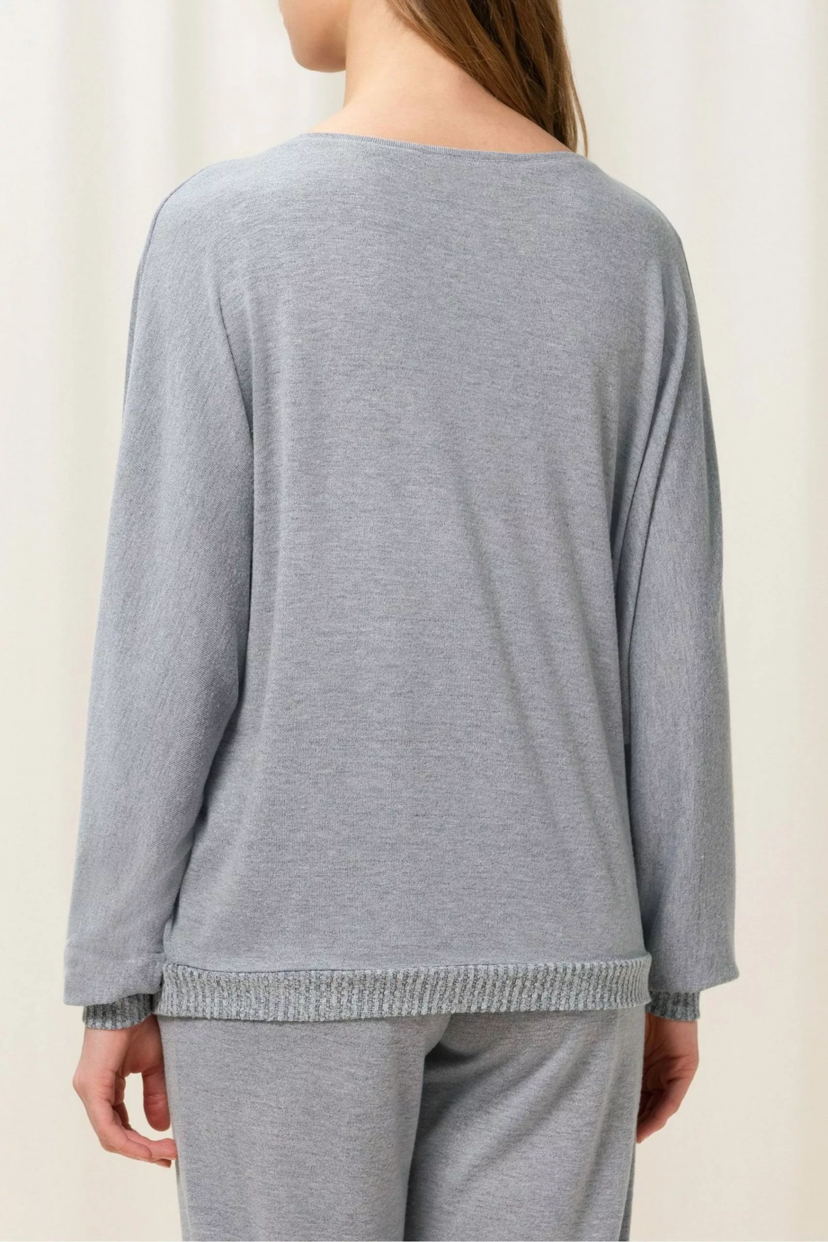 Triumph Grey Thermal Sweater 2 Triumph Grey Thermal Sweater - Image 2