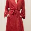 Triumph Red Velour Robe