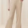 Triumph Cream Thermal High Waist Wide Leg Joggers
