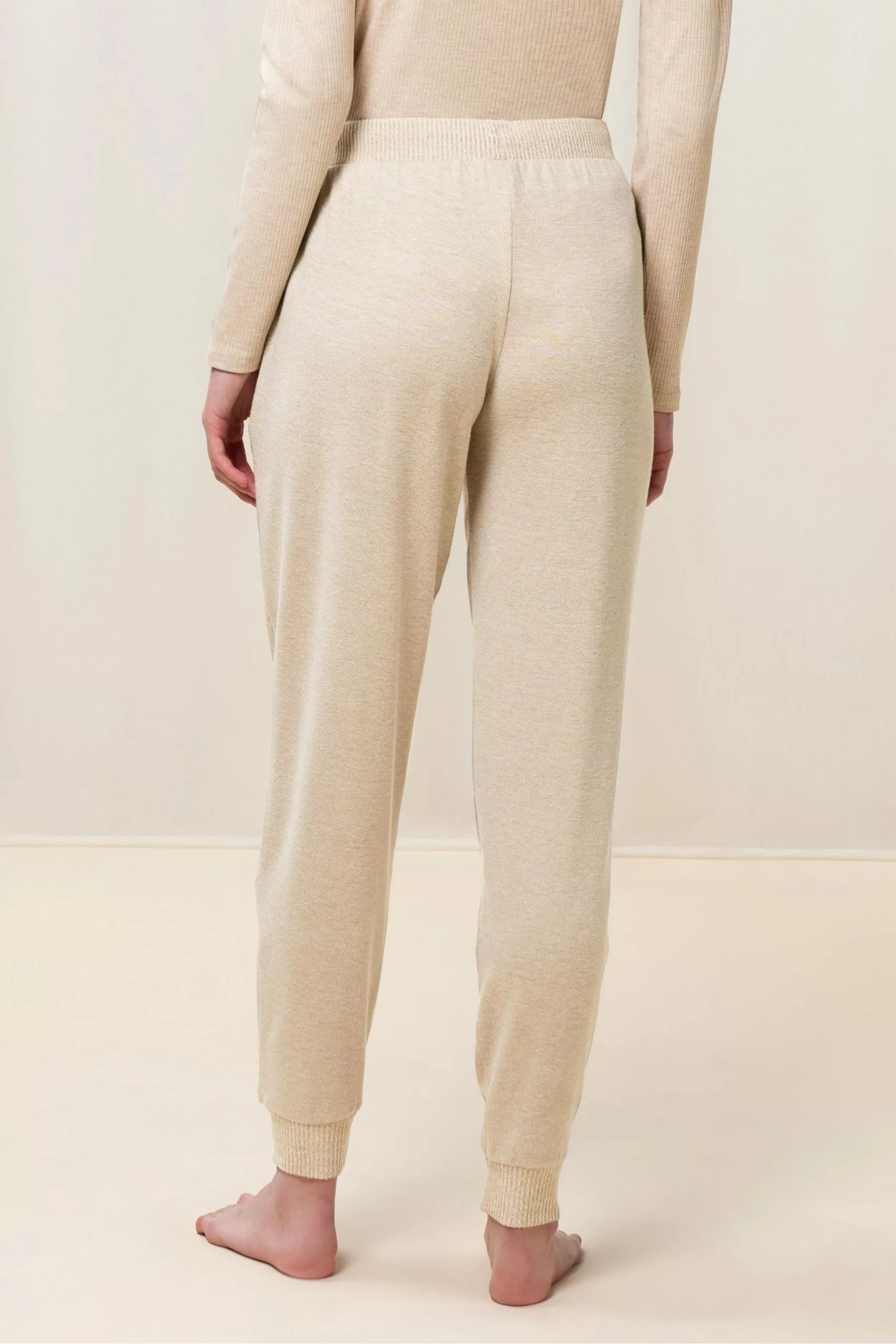 Triumph Cream Thermal Cosy Joggers 2 Triumph Cream Thermal Cosy Joggers - Image 2