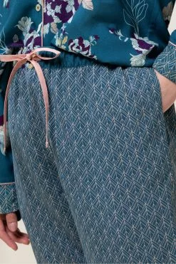 Triumph Blue Boyfriend Pyjama Set -Triumph Shop U70123s4