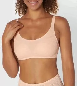 Triumph Fit Smart Crop Top - Light Brown
