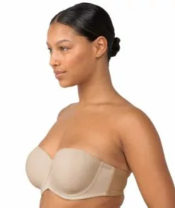 Triumph Beautiful Silhouette Strapless Convertible Bra - Nude -Triumph Shop triumph beautiful slhouette strapless covertible nude 3