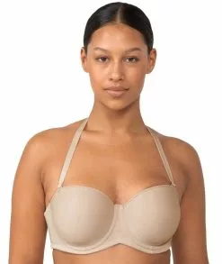 Triumph Beautiful Silhouette Strapless Convertible Bra - Nude -Triumph Shop triumph beautiful slhouette strapless covertible nude 4