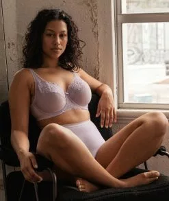 Triumph Embroidered Minimiser Bra 2 Pack - Blueberry/Stardust -Triumph Shop triumph embroidered minimiser bra 2 pack blueberry stardust 10