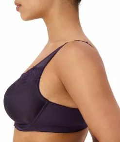 Triumph Embroidered Minimiser Bra 2 Pack - Blueberry/Stardust -Triumph Shop triumph embroidered minimiser bra 2 pack blueberry stardust 7