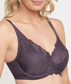 Triumph Embroidered Minimiser Bra 2 Pack - Ink Grey/Silver Shadow -Triumph Shop triumph embroidered minimiser bra 2 pack ink grey silver shadow 6