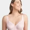 Triumph Embroidered Minimizer Bra - Baby's Cheek