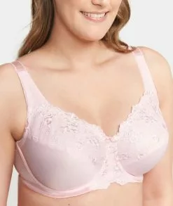 Triumph Embroidered Minimizer Bra - Baby's Cheek -Triumph Shop triumph embroidered minimizer bra babys cheek 04