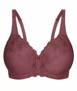 Triumph Embroidered Minimizer Bra - Smokey Russet 7 Triumph Embroidered Minimizer Bra - Smokey Russet -Triumph Shop triumph embroidered minimizer bra smokey russet 4