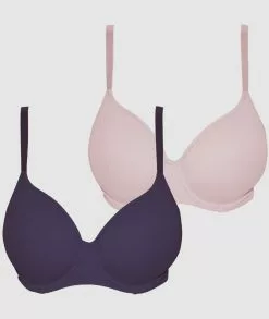 Triumph Gorgeous Luxury T-Shirt 2 Pack Bra - Tea Rose/Dark Grey 15 Triumph Gorgeous Luxury T-Shirt 2 Pack Bra - Tea Rose/Dark Grey -Triumph Shop triumph gorgeous luxury t shirt 2 pack bra tea rose dark grey