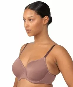 Triumph Gorgeous Luxury T-Shirt Bra - Rose Brown -Triumph Shop triumph gorgeous luxury t shirt bra rose brown 3