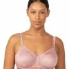 Triumph Lacy Minimizer Bra - Naked Pink