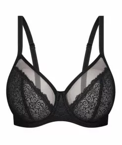 Triumph Sheer Minimizer Bra - Black 14 Triumph Sheer Minimizer Bra - Black -Triumph Shop triumph sheer minimizer bra black 1