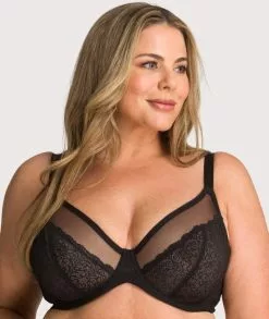 Triumph Sheer Minimizer Bra - Black